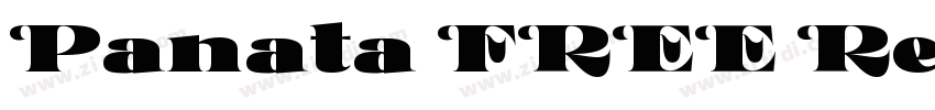 Panata FREE Regular字体转换